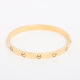 Cartier Love Classic Model Bracelet Size 18